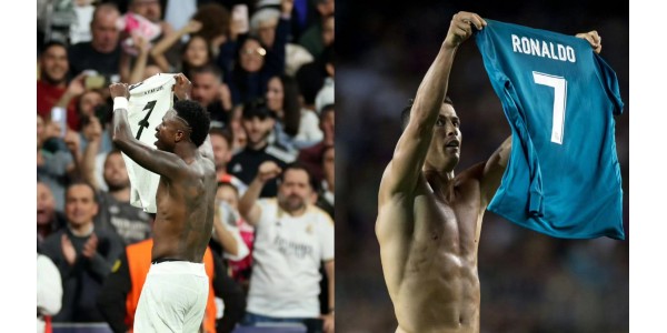 Arven til Real Madrids nr. 7-trøye, kraften til arv er så fantastisk. Arven til Real Madrids nr. 7-trøye, kraften til arv er så fantastisk.